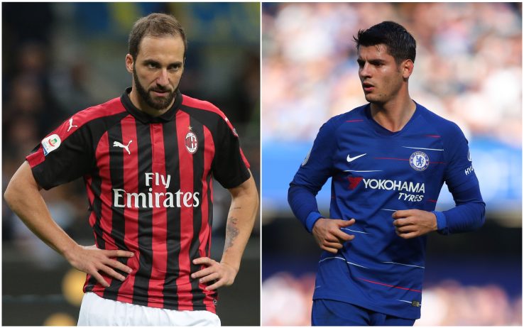 Mediet italiane: Milani dhe Chelsea po finalizojnë detajet e shkëmbimit Morata-Higuain