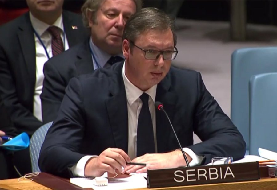 Vuçiq: OKB-ja të marrë rol më të madh për të ndalur provokimet e Prishtinës