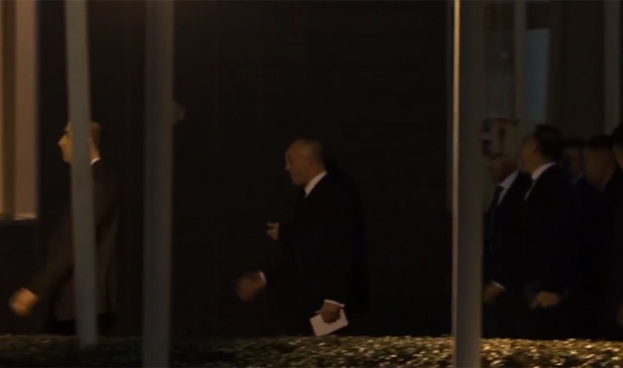 Përfundon takimi në Presidencë, në objekt të Qeverisë hyjnë Haradinaj, Limaj e Ahmeti