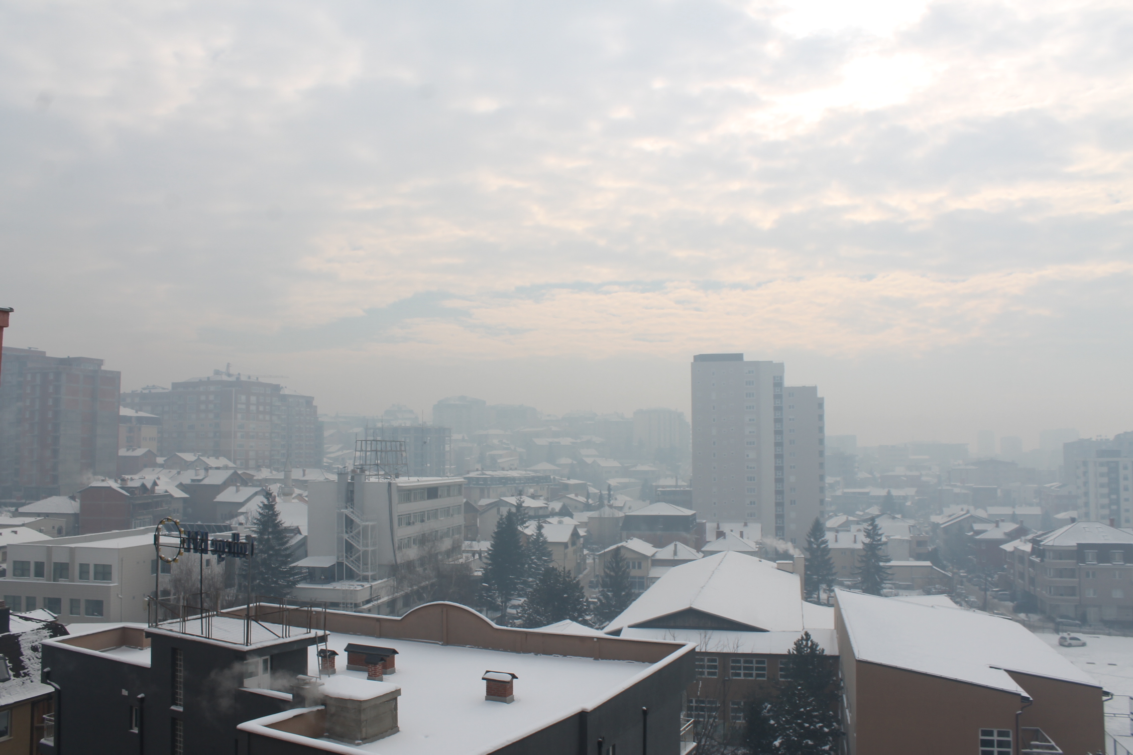“Kjo është gjendja e ajrit në Prishtinë”