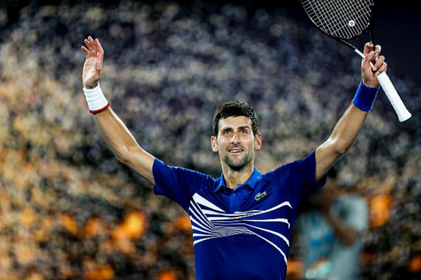 Novak Djokovic në finalen e Australian Open