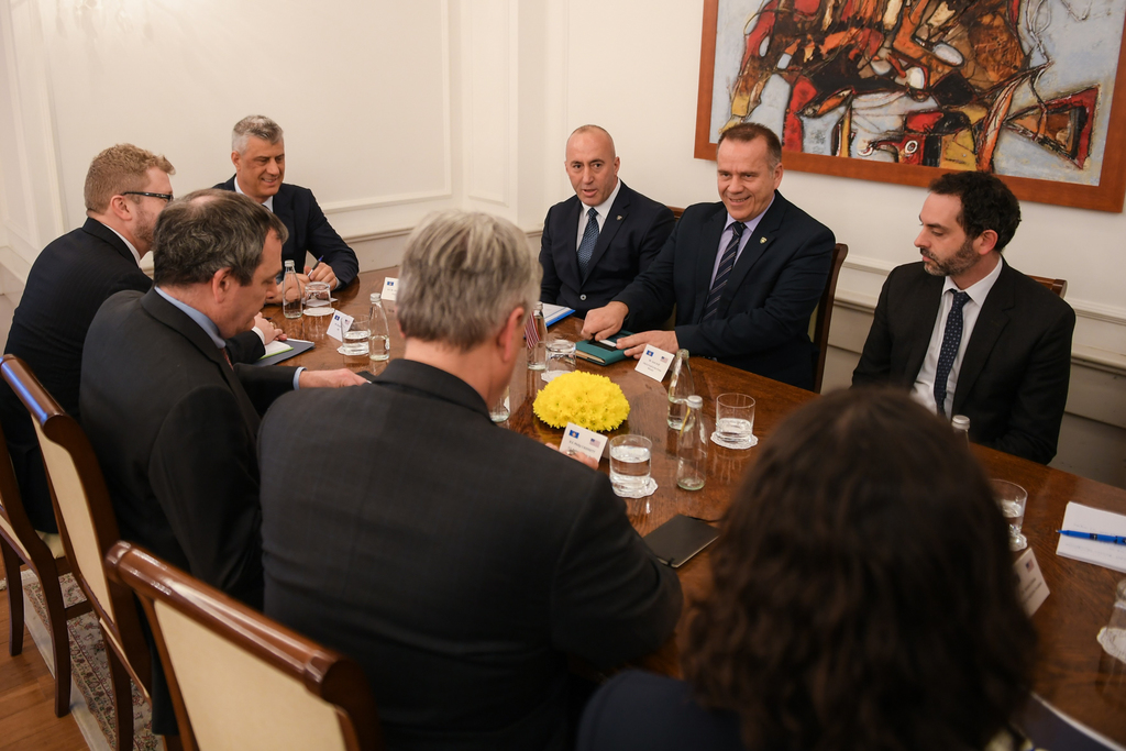 Haradinaj pas takimit me zyrtarët amerikanë: Marrëveshja me Serbinë, vetëm në kufijtë aktualë