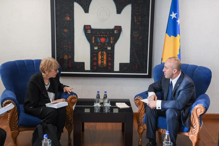 Haradinaj takon Biserkon, thotë se Kosova është model në mbrojtjen e të drejtave të njeriut