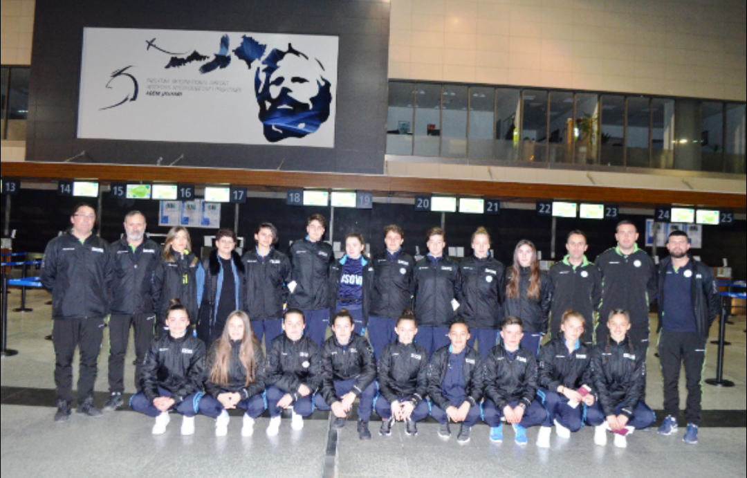 Kombëtarja U19 e femrave mbërriti në Antalya