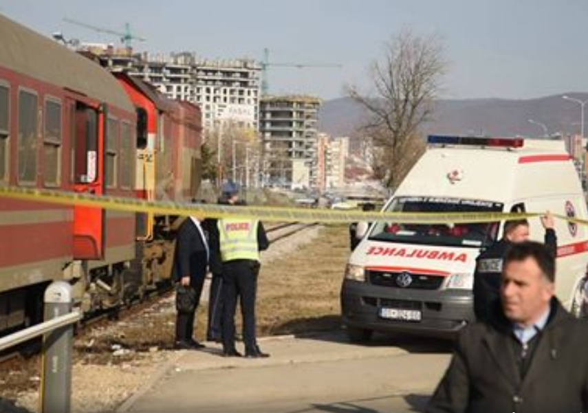 Personi i cili u shkel nga treni në gjendje të rëndë, policia jep detaje