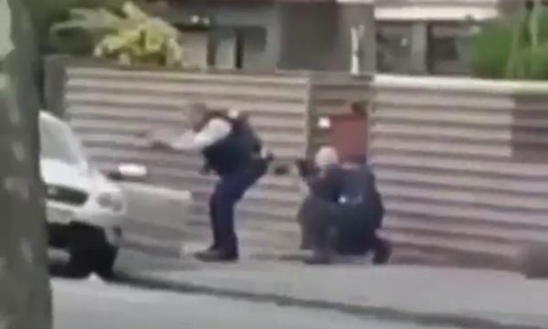 Dalin pamjet, ky është momenti kur polici nxjerr sulmuesin nga vetura