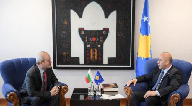 Haradinaj pret në takim lamtumirës ambasadorin e Bullgarisë, Danatchev në Kosovë