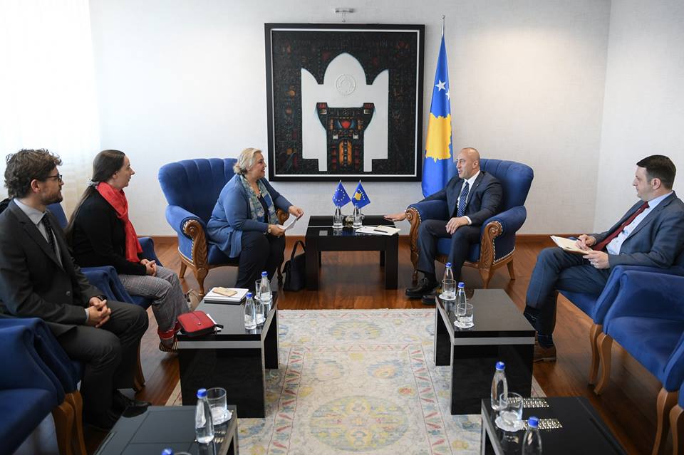 Haradinaj takohet me shefen e EULEX-it Papadopoulou, ja çka diskutuan