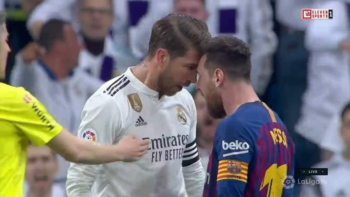 Momenti i perplasjes mes Messit dhe Sergio Ramos (VIDEO)