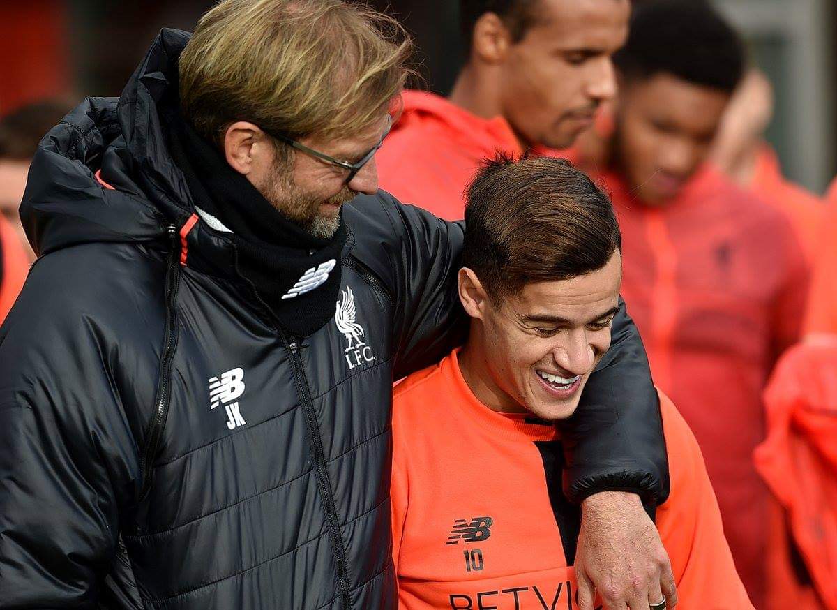 Coutinho zëvendësuesi i Iniestas, ja si përgjigjet Klopp