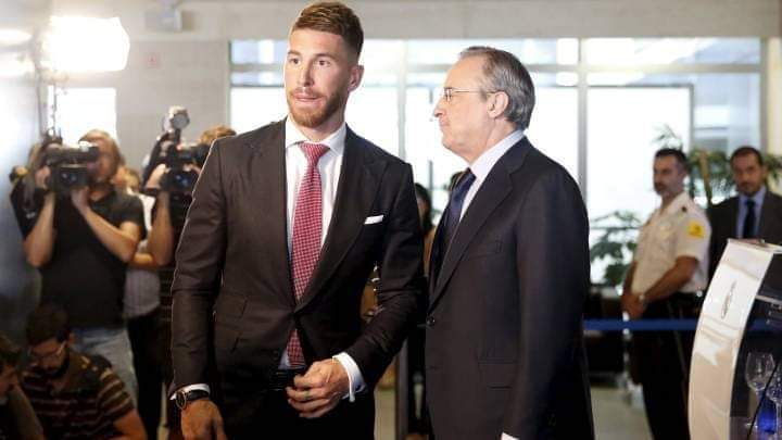 E pabesueshme, Ramos fjaloset me Florentino Perez