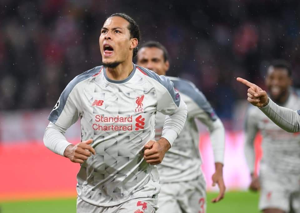 Super performanca e Virgil van Dijk ndaj Bayern