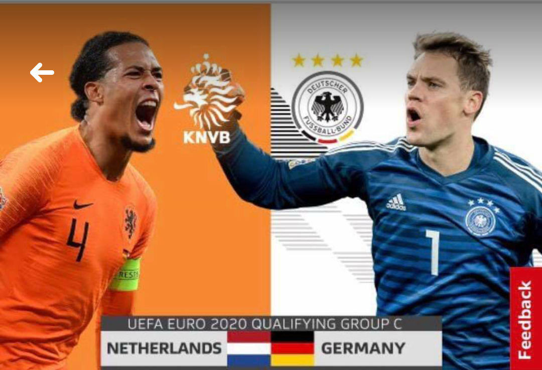 Ka gol në sfidën, Holandë – Gjermani