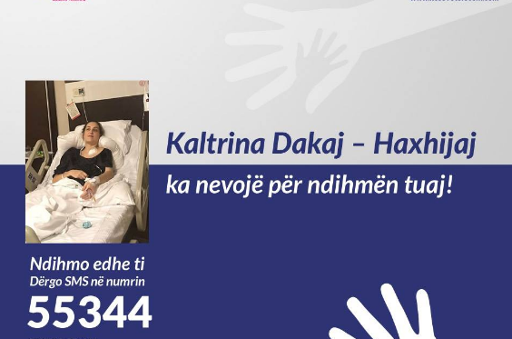Mblidhen paratë për shërimin e Kaltrina Dakaj-Haxhijaj