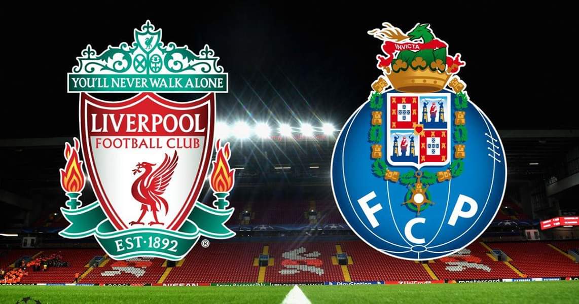 Liverpool – Porto, formacionet zyrtare