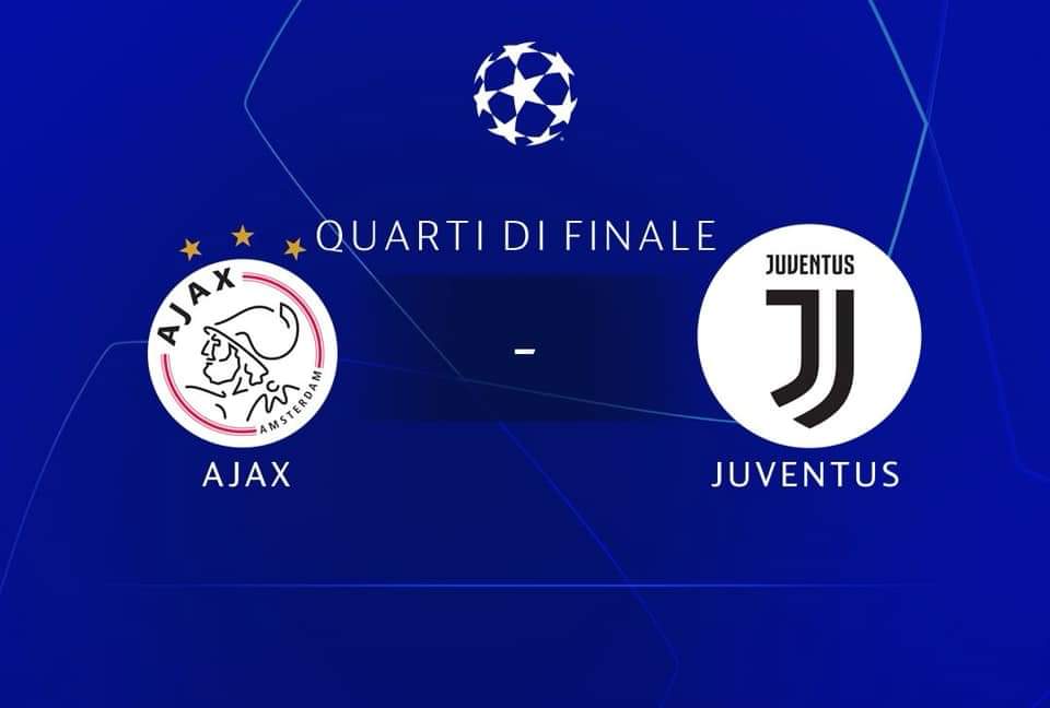 Formacionet zyrtare, Ajax – Juventus