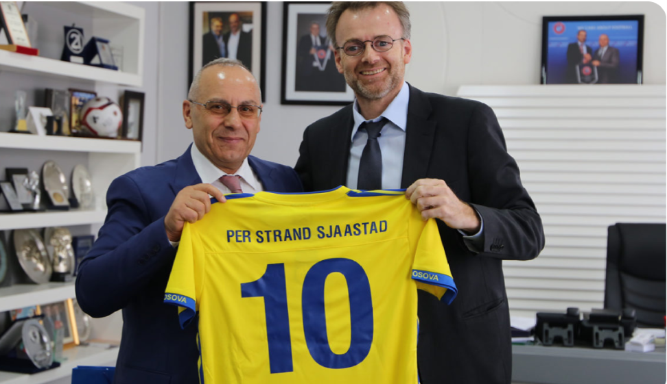 Presidenti Ademi priti ambasadorin norvegjez, Per Strand Sjaastad