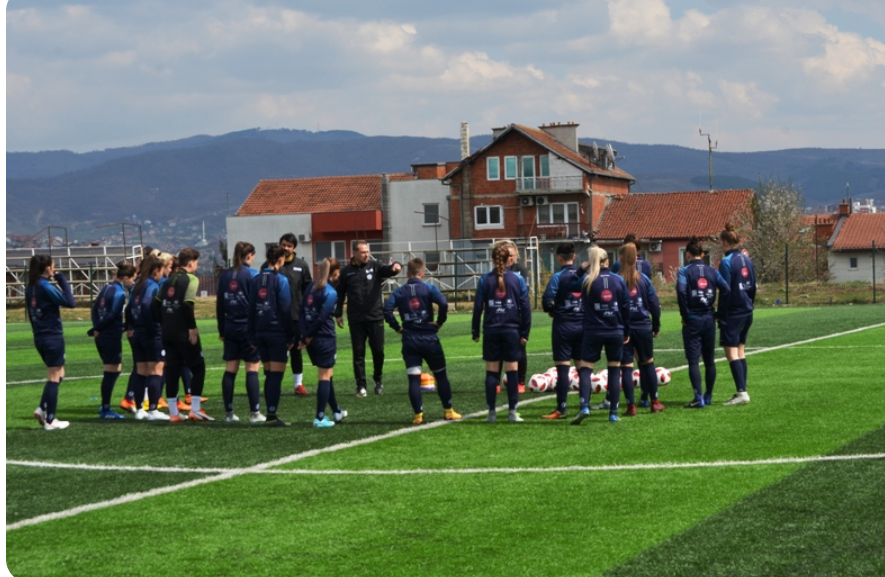 Kombëtarja A e femrave mbajti stërvitje para ndeshjes me Maqedoninë Veriore