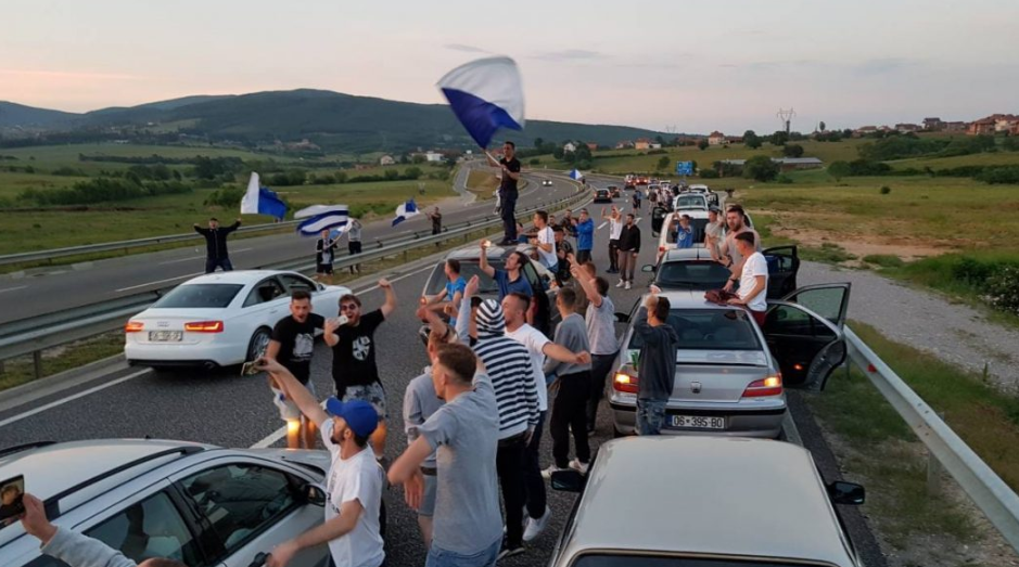 Tifozët nga Gjilani nisen për në kryeqytet