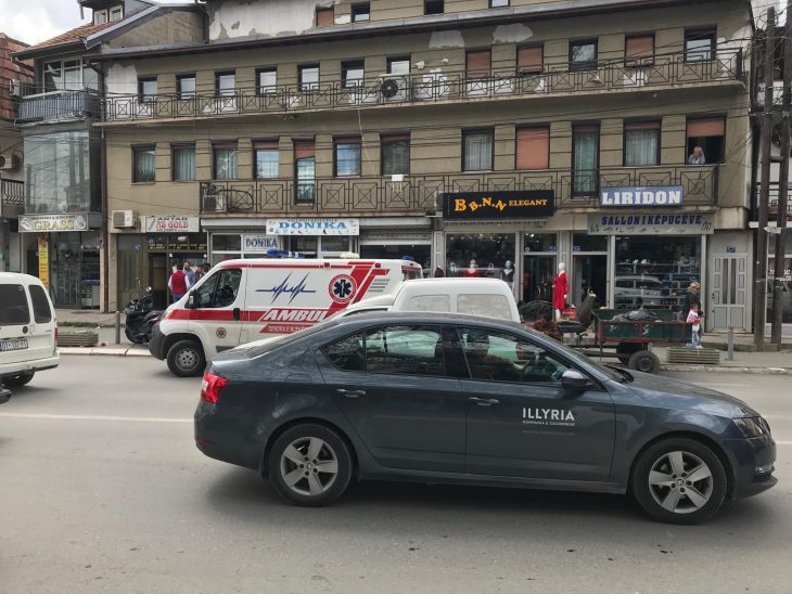 Aksident në Prishtinë, ka të lënduar