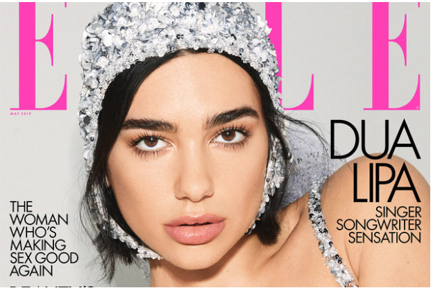 Dua Lipa në kopertinën e revistës prestigjioze ELLE