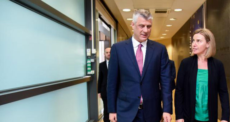 Nisë takimi Thaçi-Mogherini