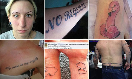Tatuazhe  më “katastrofikë” – FOTO
