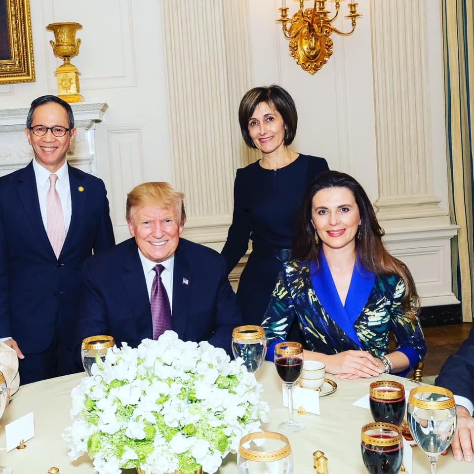 Ambasadorja Çitaku poston edhe një foto nga Shtëpia e Bardhë
