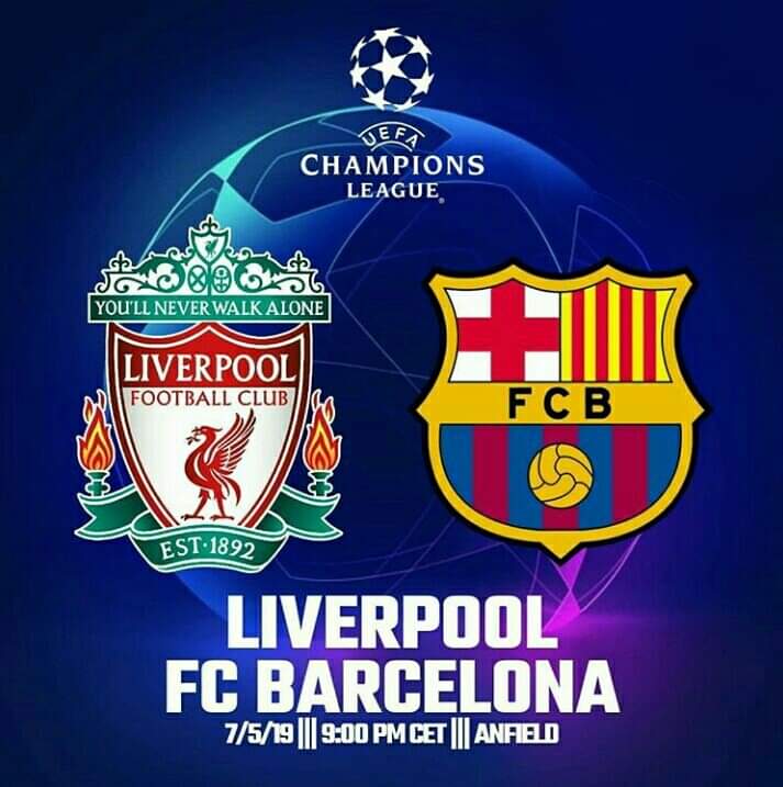 Formacionet zyrtare, Liverpool – Barcelona
