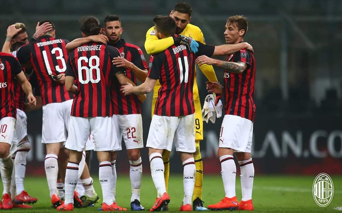 Formacioni i Milanit pèr ndeshjen vendimtare të stinorit