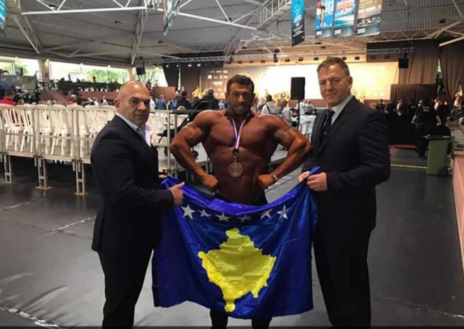 Kosova  fiton tri medalje në evropianin e bodybuildingut