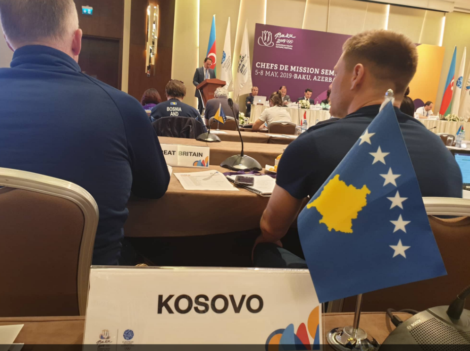 Në Baku po mbahet takimi i shefave të misionit për EYOF Baku 2019