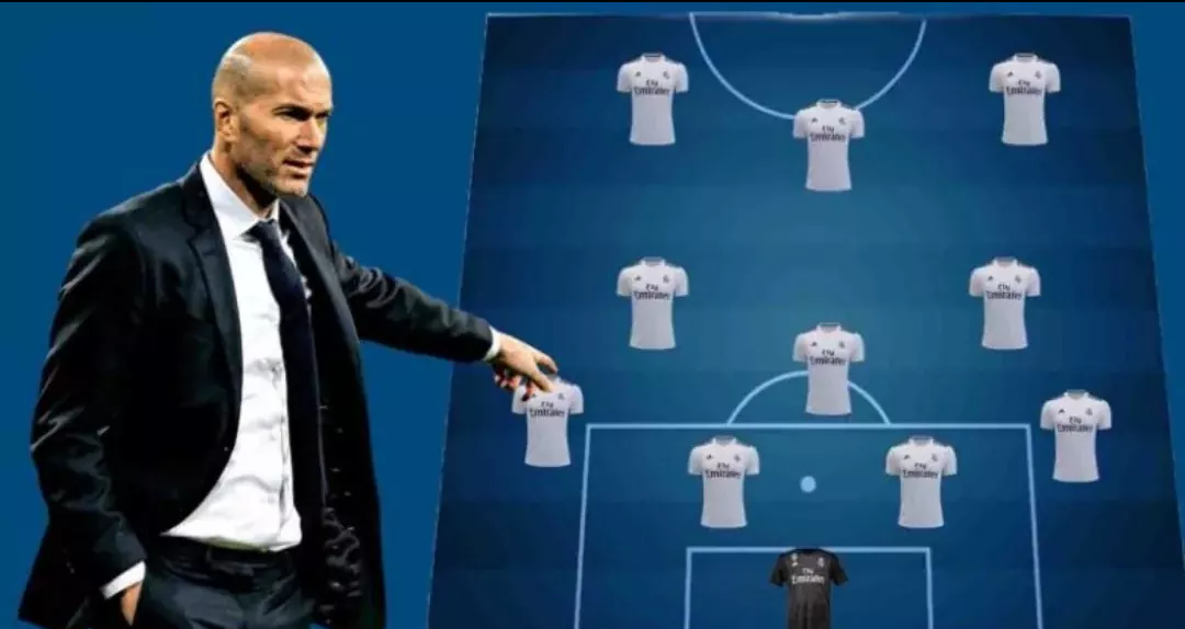 Formacioni i frikshëm i Realit me Zinedine Zidane
