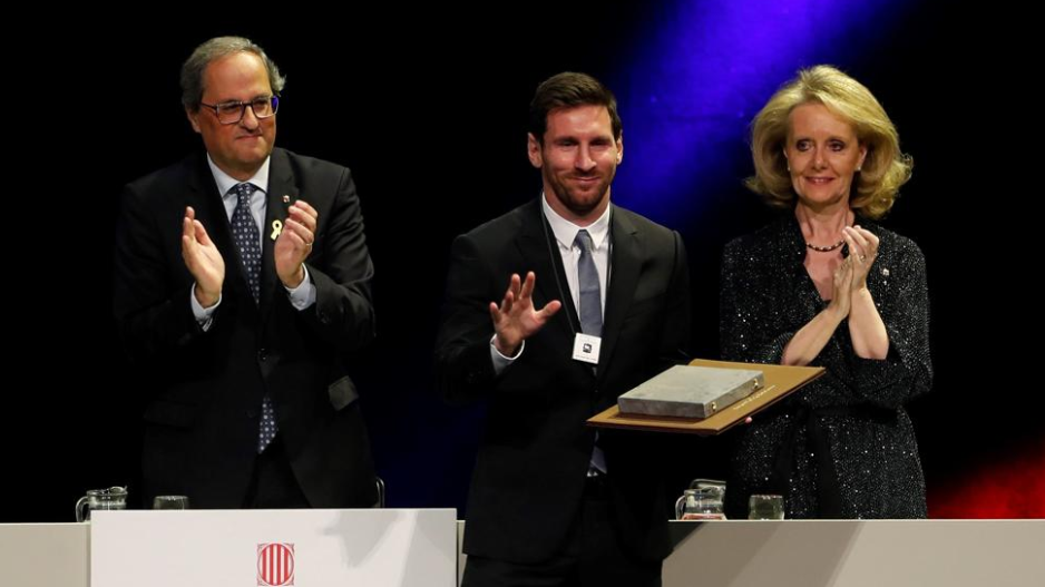 Messi nderohet me çmimin “Creud de Sant Jordi”