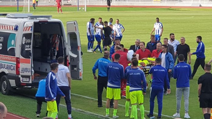 Valmir Veliu reagon pas lëndimit të pësuar dje