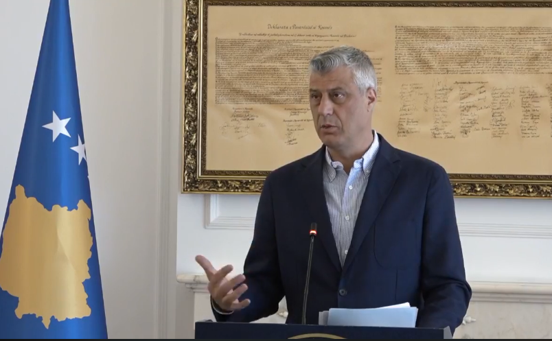 Thaçi: Serbia po e cenon Kosovën, BE po vazhdon të jetë e heshtur