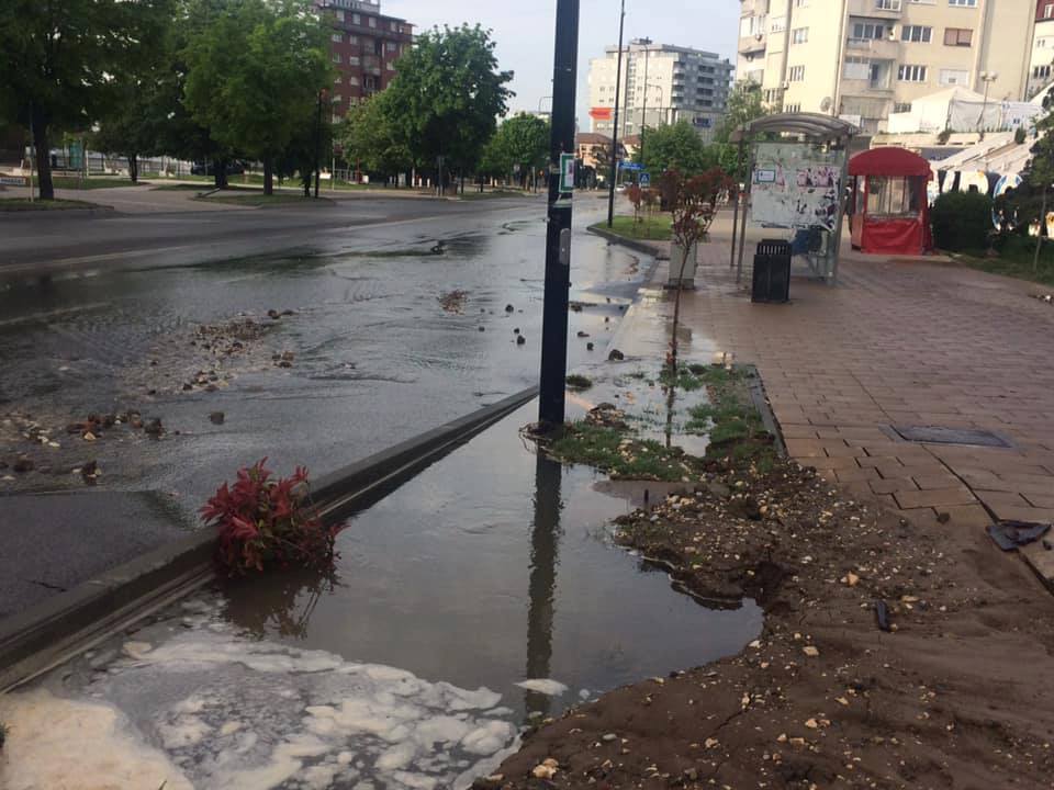 Sanimi i gypit pritet të zgjasë tërë ditën, banorët e zonës Qendër mbesin pa ujë