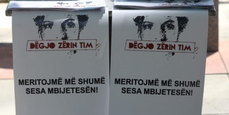 Marsh protestues në mbështetje të të mbijetuarve të dhunës gjatë luftës në Kosovë