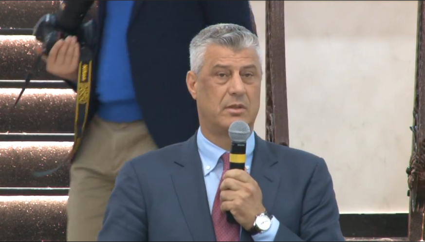Thaçi thotë se e gjithë bota duhet të merr vesh për krimet që Serbia ka kryer në Kosovë
