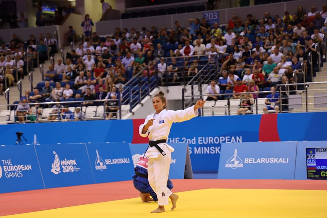 HISTORIKE: Majlinda Kelmendi i sjell medaljen e parë të artë Kosovës nga Lojërat Evropiane