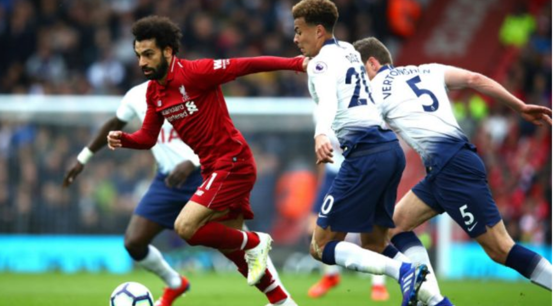 Mbyllet pjesa e parë e finales, Tottenham – Liverpool