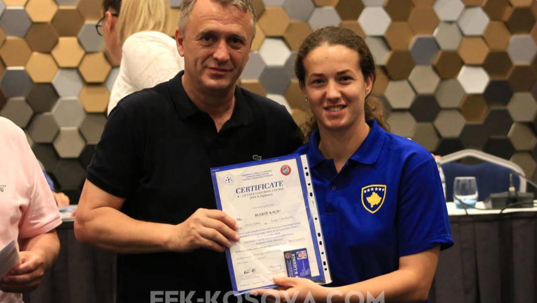 FFK ndau licencat dhe certifikatat për trajnere e trajnerë