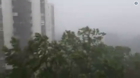 Pamje nga stuhia masive në Beograd