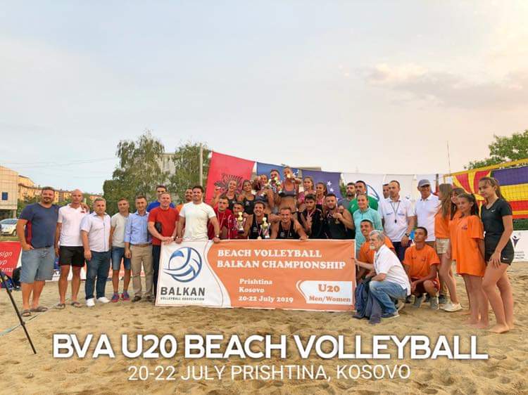 Kosova ka marrë tri medalje në Kampionatin Ballkanik në Beach Volley