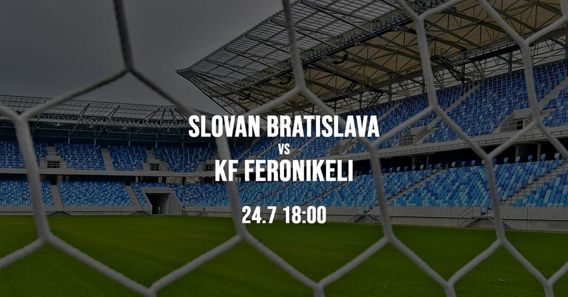 Ky televizion transmeton ndeshjen Slovan Bratislava – Feronikeli