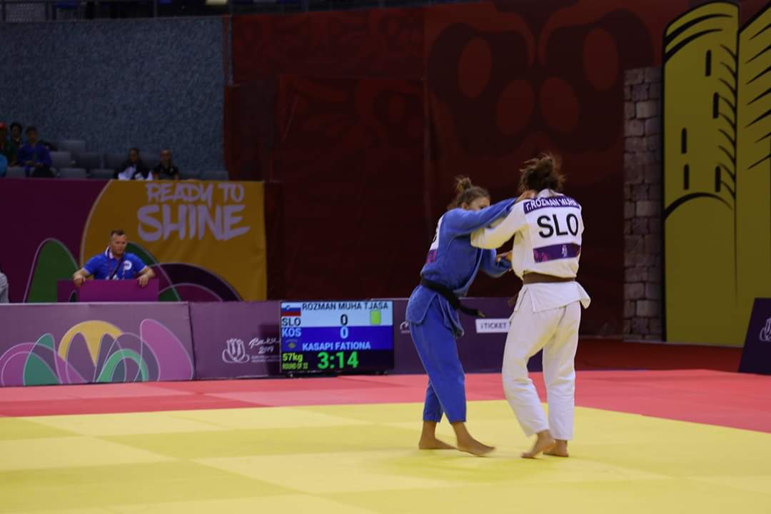 Fationa Kasapi nuk arriti të vazhdojë rrugën drejt medaljes