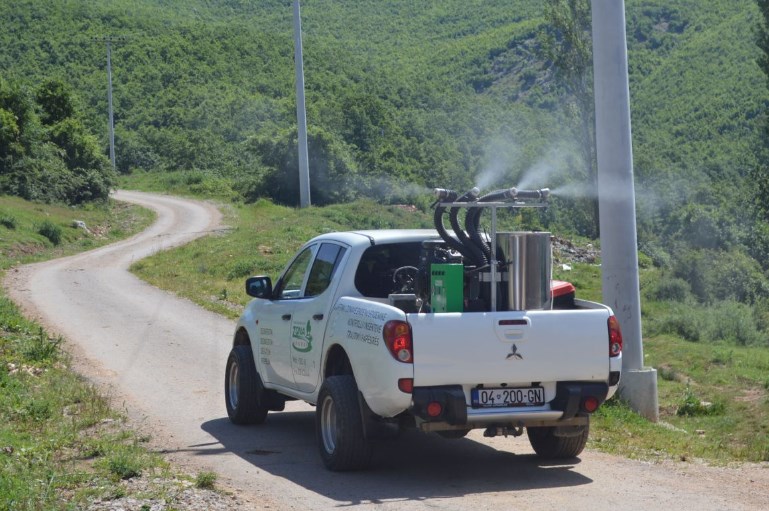 Të hënën faza e dytë e dezinsektimittë komunës së Gjilanit