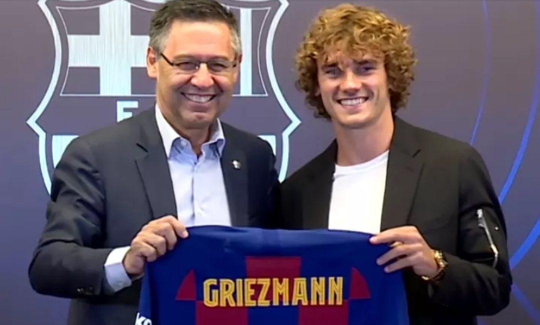 Zbulohet numri i Griezmann te Barcelona