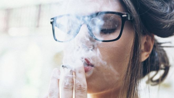 Tymi i cigareve përmban kimikale toksike që mund të irritojnë dhe dëmtojnë sytë.