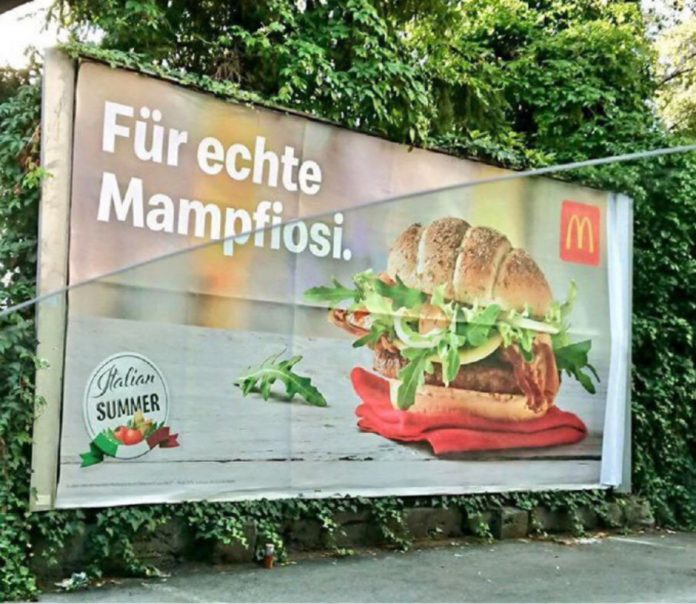 McDonald i kërkon falje italianëve për përdorimin e mafies në një reklamë